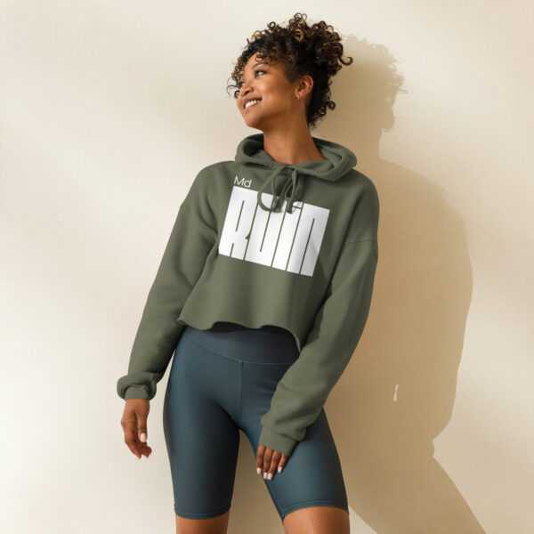 Mdruin crop Hoodie - Image 3